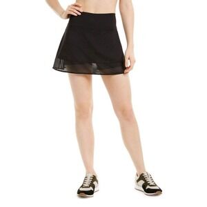 Ideology Skort Athletic Tennis Golf Built-In Shorts Pocket Black‎ L